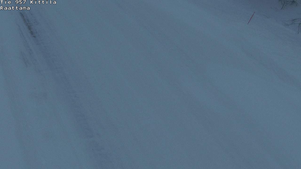 Weather Camera Image Road 957 Kittilä, Raattama, Kittilä, Lappi