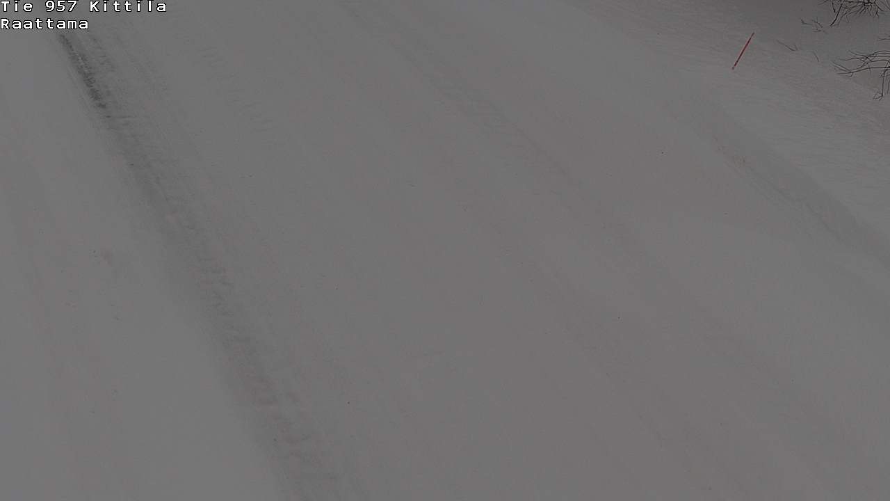 Weather Camera Image Road 957 Kittilä, Raattama, Kittilä, Lappi