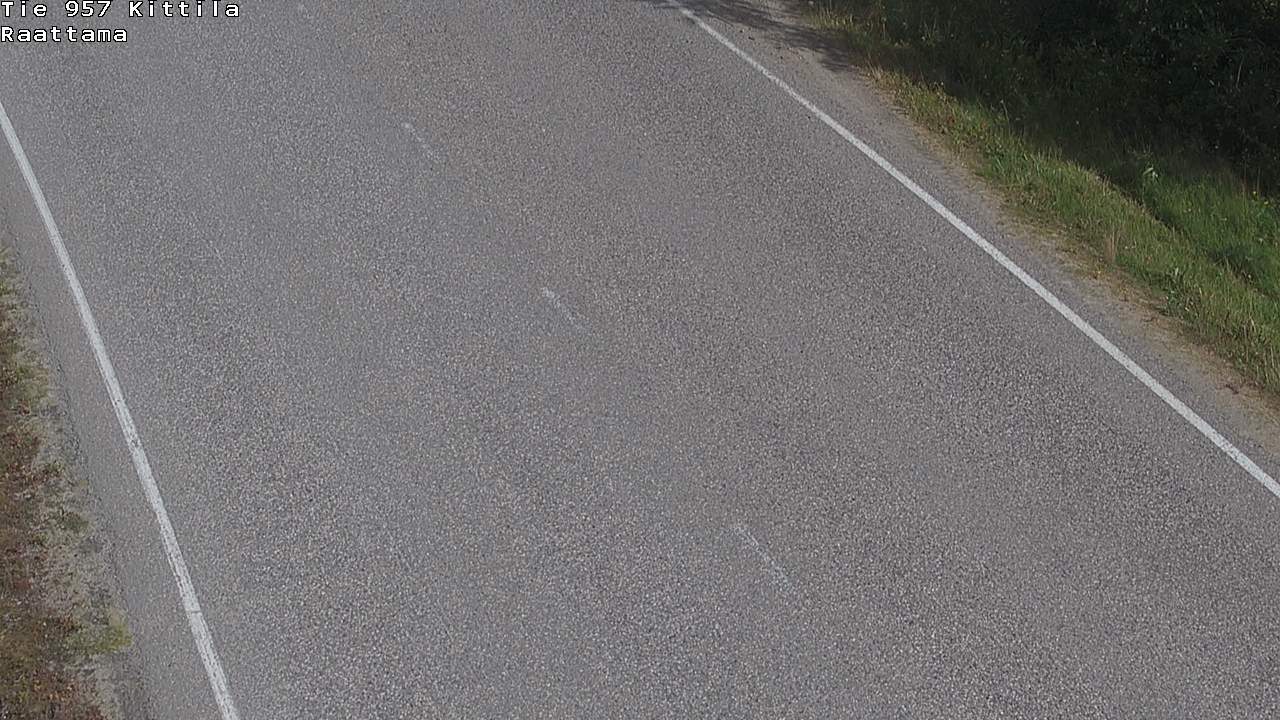 Weather Camera Image Väg 957 Kittilä, Raattama, Kittilä, Lappi