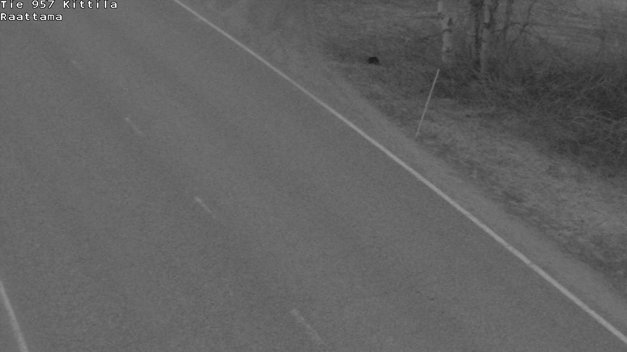 Weather Camera Image Väg 957 Kittilä, Raattama, Kittilä, Lappi