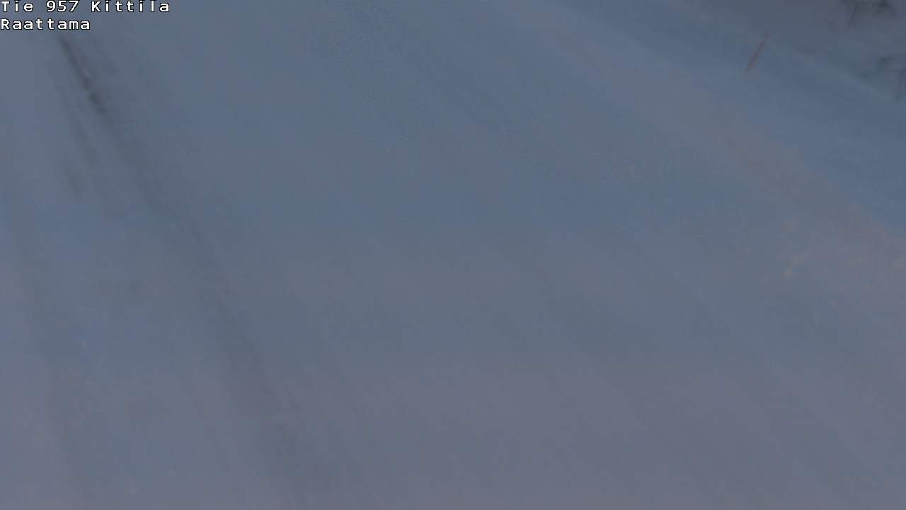 Weather Camera Image Road 957 Kittilä, Raattama, Kittilä, Lappi
