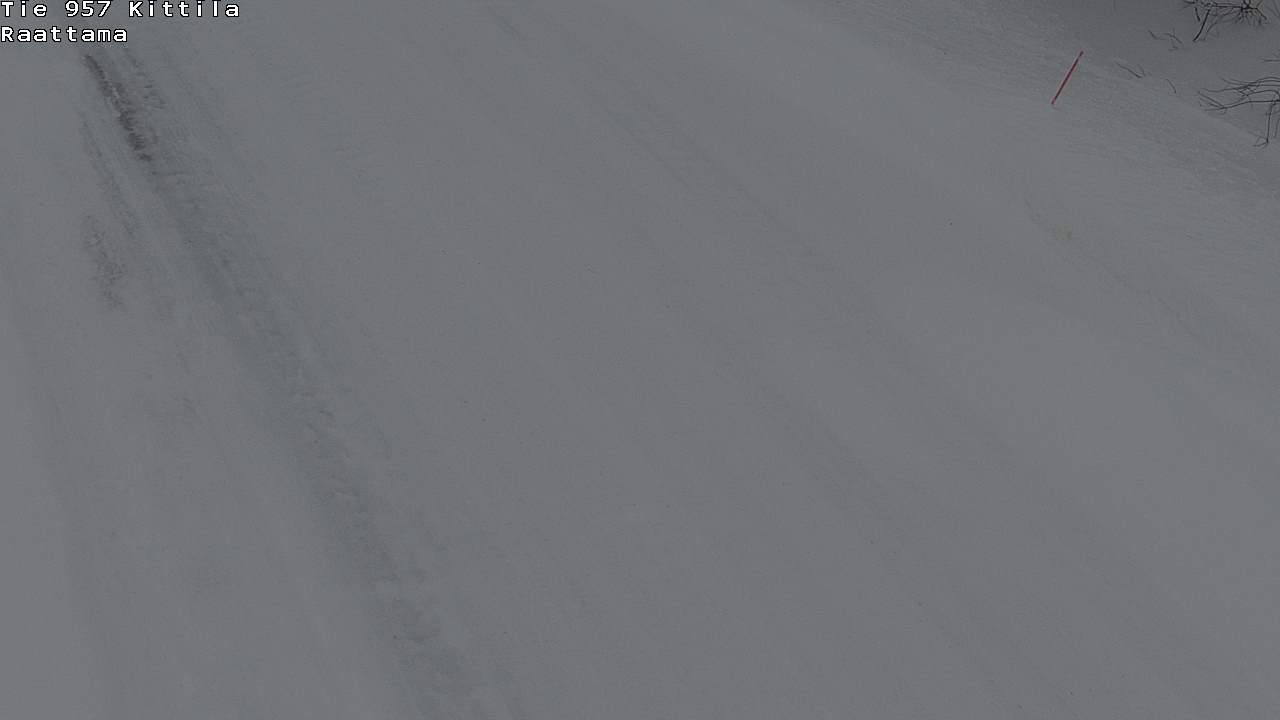 Weather Camera Image Road 957 Kittilä, Raattama, Kittilä, Lappi