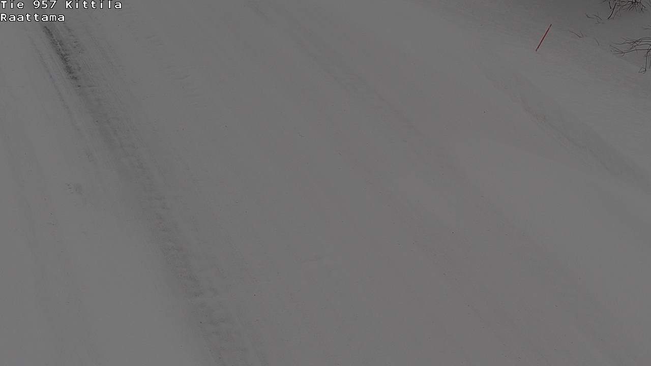 Weather Camera Image Road 957 Kittilä, Raattama, Kittilä, Lappi