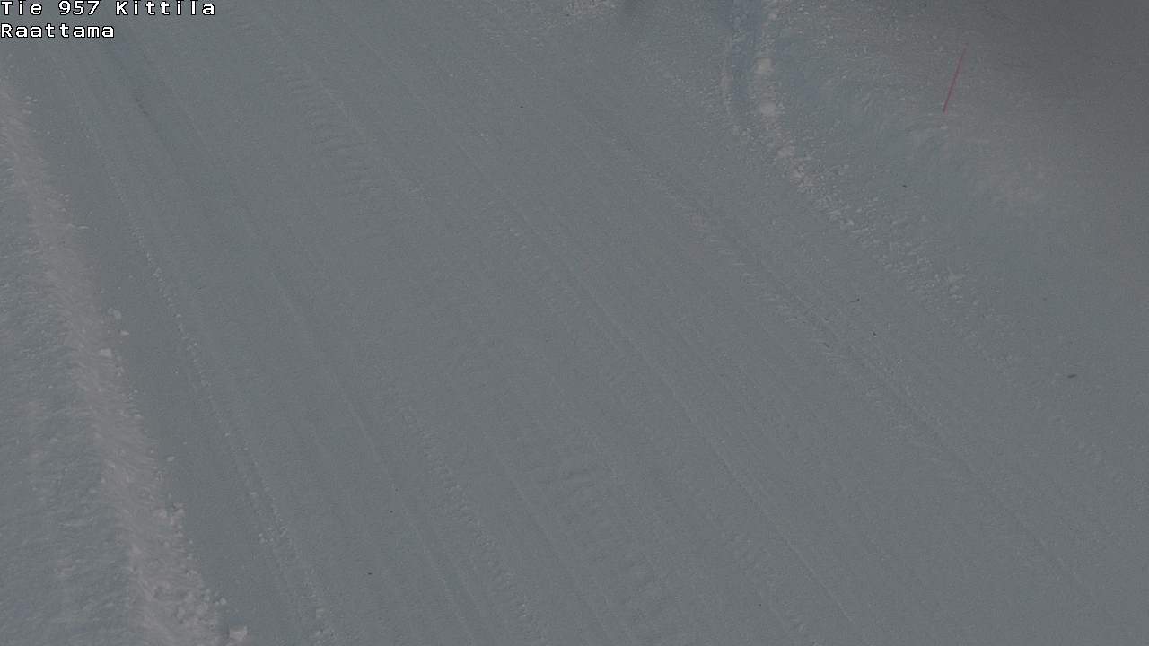 Weather Camera Image Road 957 Kittilä, Raattama, Kittilä, Lappi