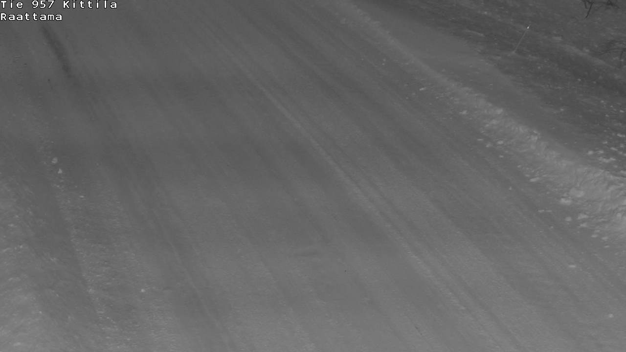 Weather Camera Image Väg 957 Kittilä, Raattama, Kittilä, Lappi