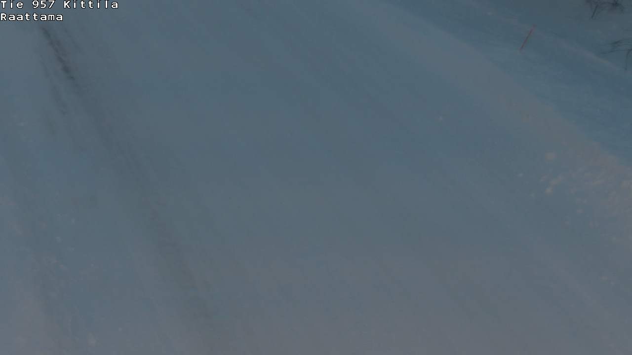 Weather Camera Image Road 957 Kittilä, Raattama, Kittilä, Lappi