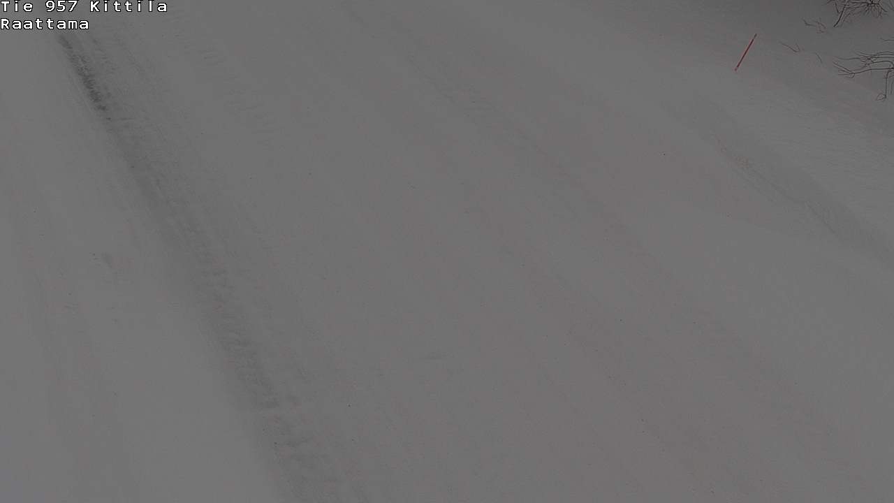 Weather Camera Image Road 957 Kittilä, Raattama, Kittilä, Lappi
