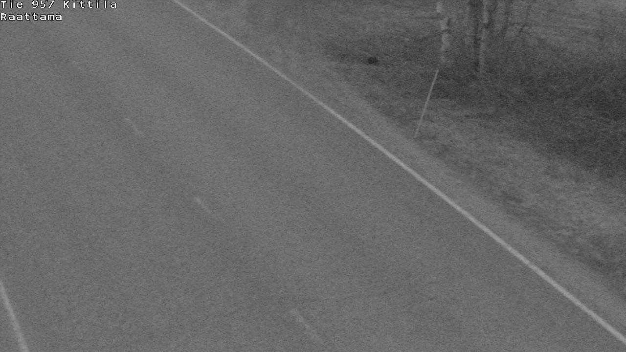 Weather Camera Image Väg 957 Kittilä, Raattama, Kittilä, Lappi