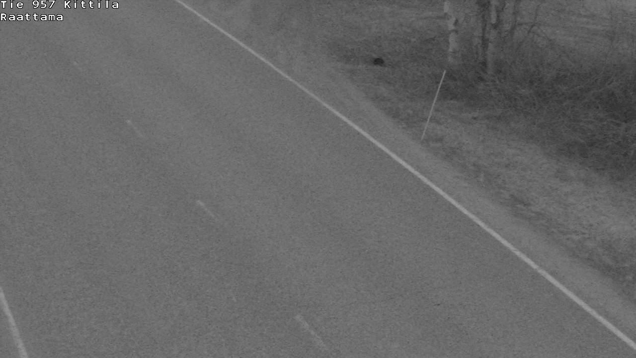 Weather Camera Image Väg 957 Kittilä, Raattama, Kittilä, Lappi