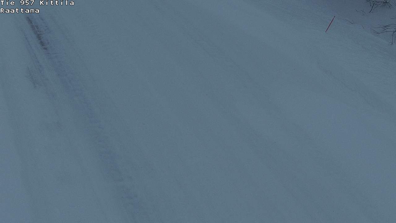 Weather Camera Image Road 957 Kittilä, Raattama, Kittilä, Lappi