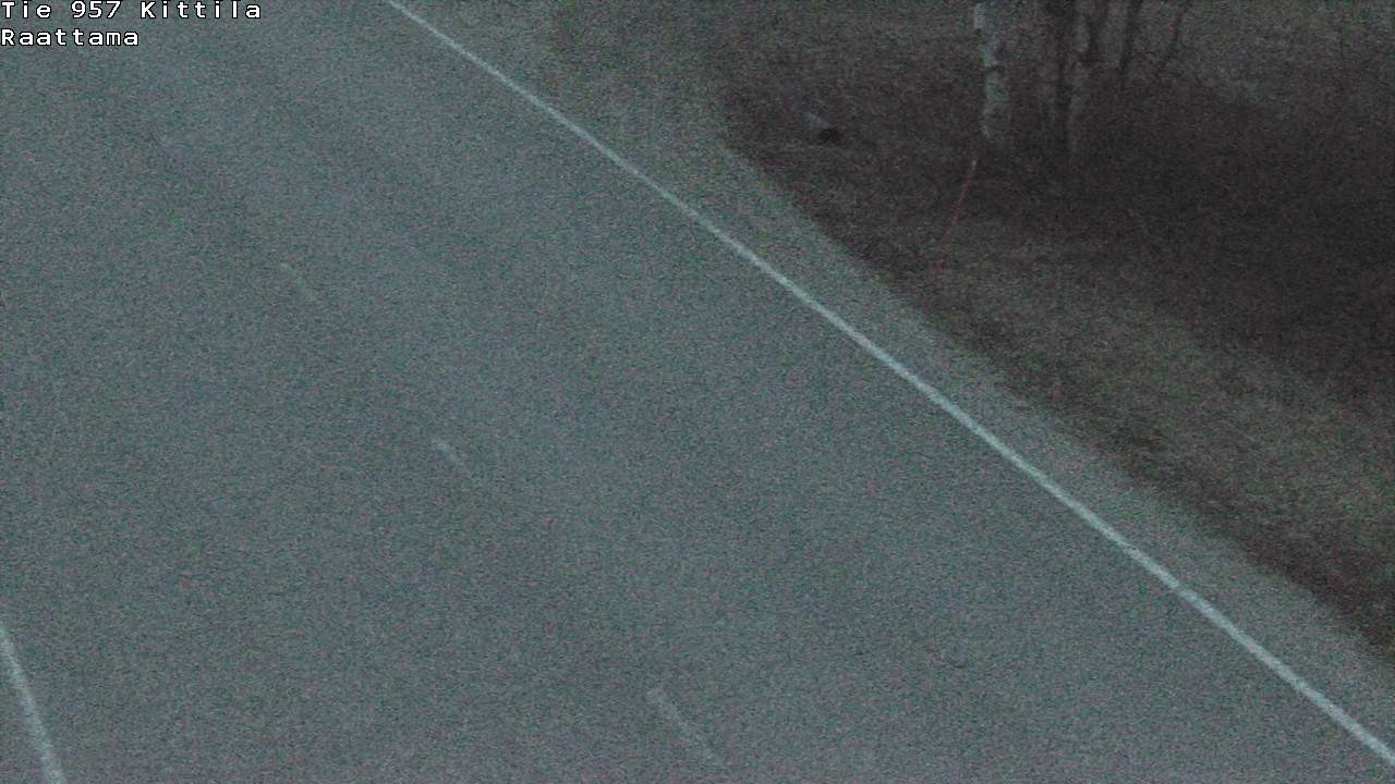Weather Camera Image Väg 957 Kittilä, Raattama, Kittilä, Lappi