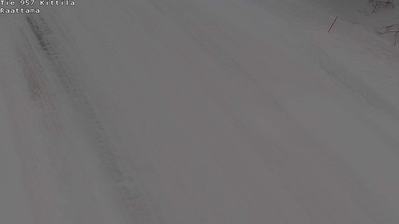 Weather Camera Image Road 957 Kittilä, Raattama, Kittilä, Lappi
