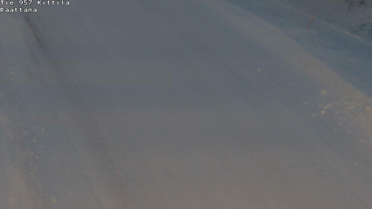 Weather Camera Image Road 957 Kittilä, Raattama, Kittilä, Lappi