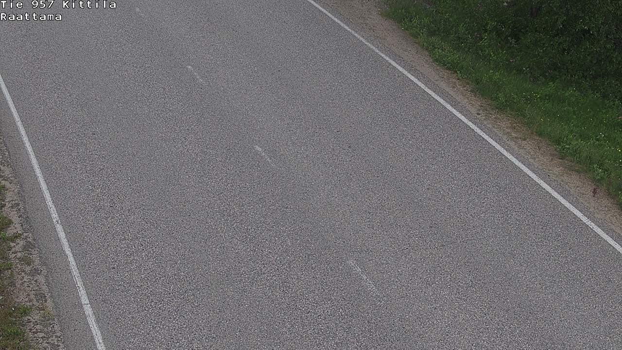 Weather Camera Image Väg 957 Kittilä, Raattama, Kittilä, Lappi
