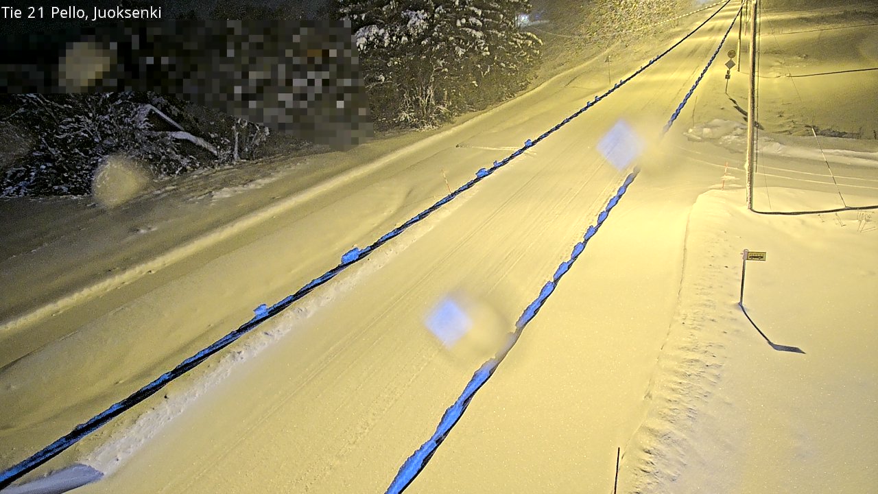 Kelikamerat Kuva Tie 21 Pello Juoksenki, Pello, Lappi
