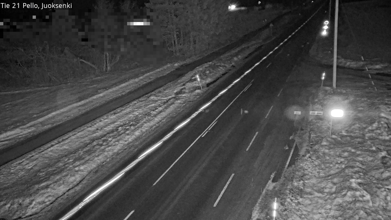 Kelikamerat Kuva Tie 21 Pello Juoksenki, Pello, Lappi