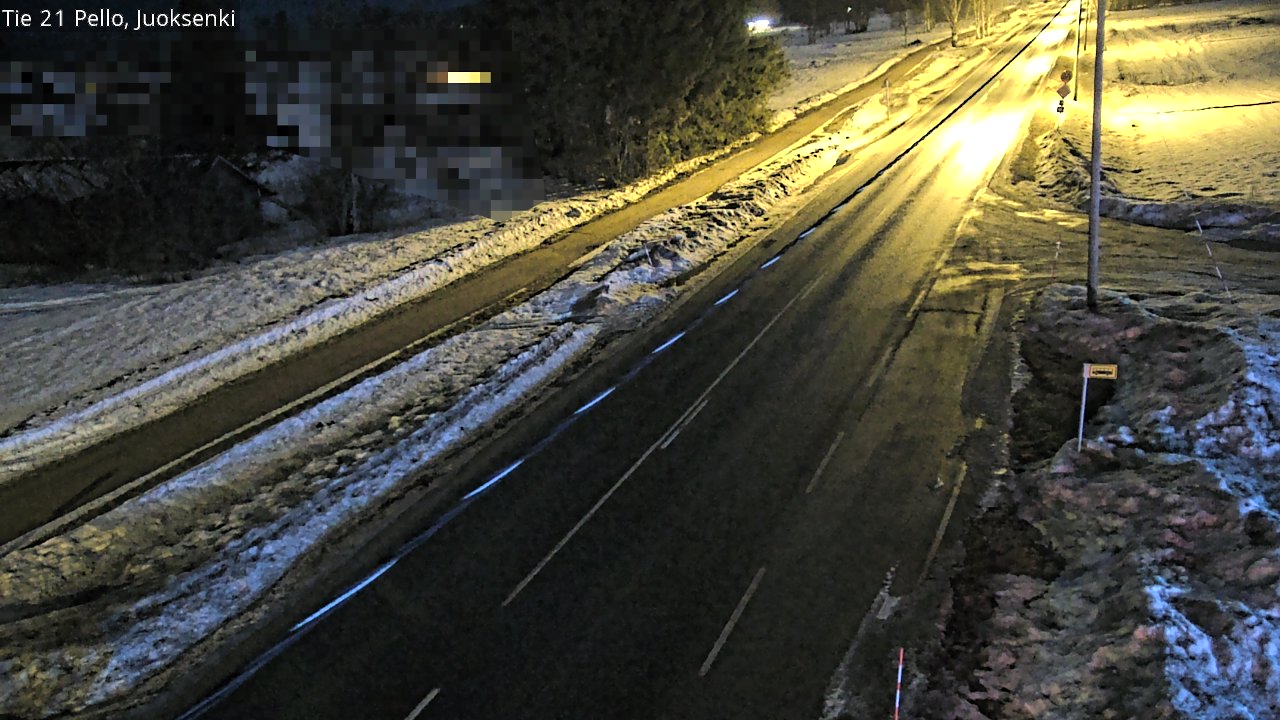Kelikamerat Kuva Tie 21 Pello Juoksenki, Pello, Lappi