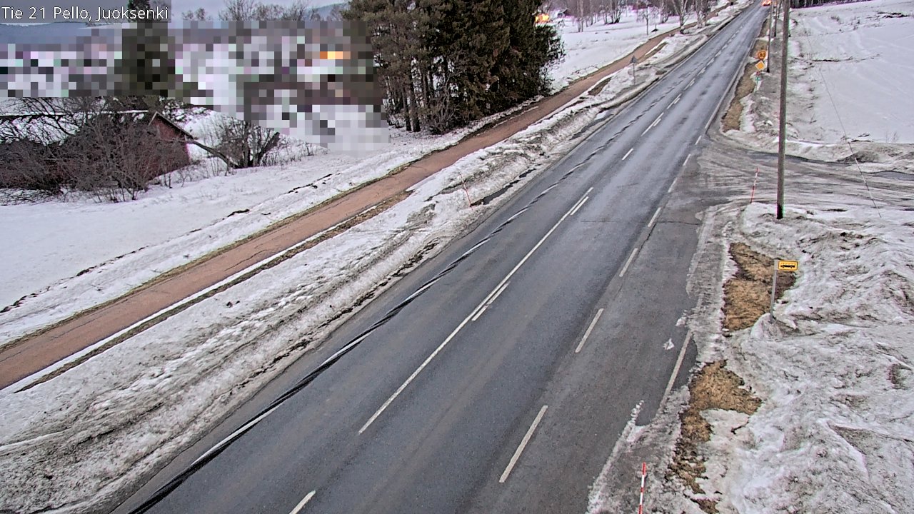 Kelikamerat Kuva Tie 21 Pello Juoksenki, Pello, Lappi