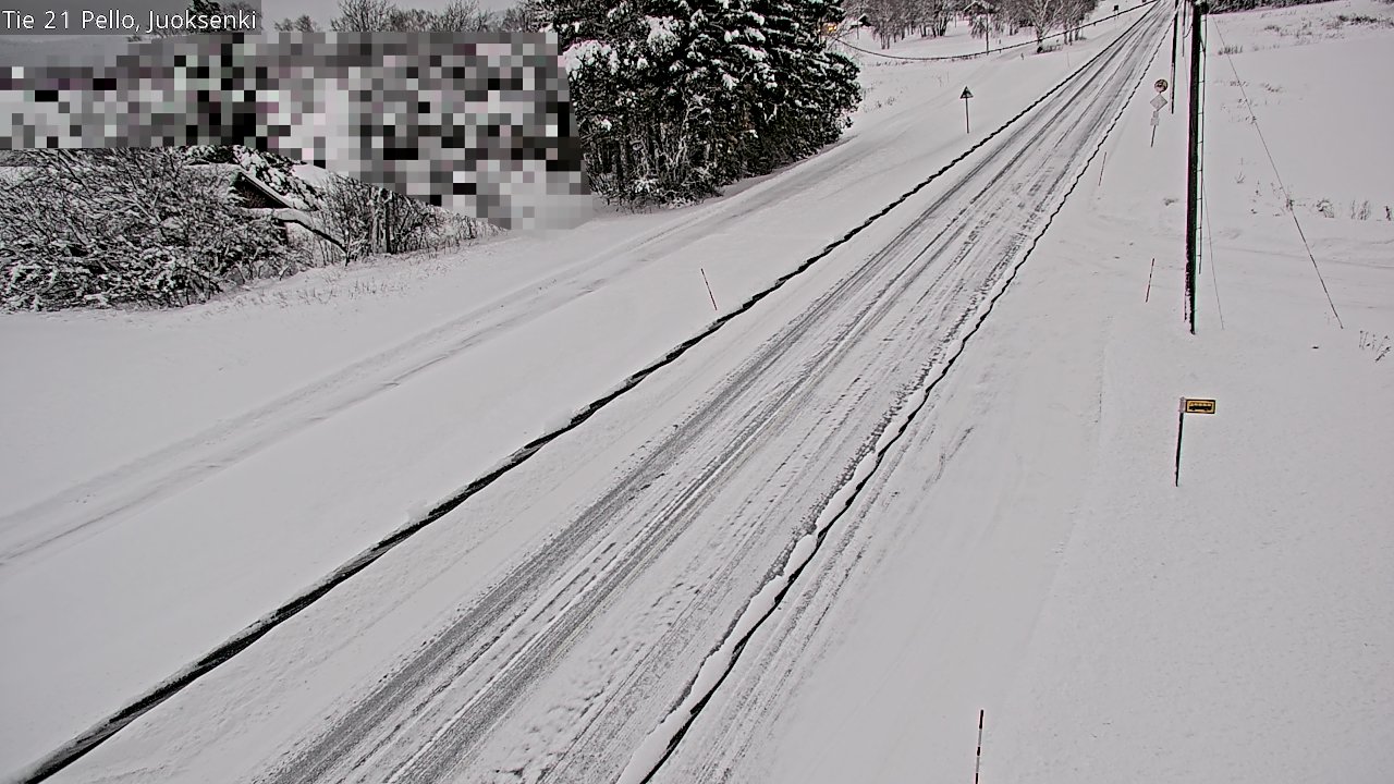 Kelikamerat Kuva Tie 21 Pello Juoksenki, Pello, Lappi