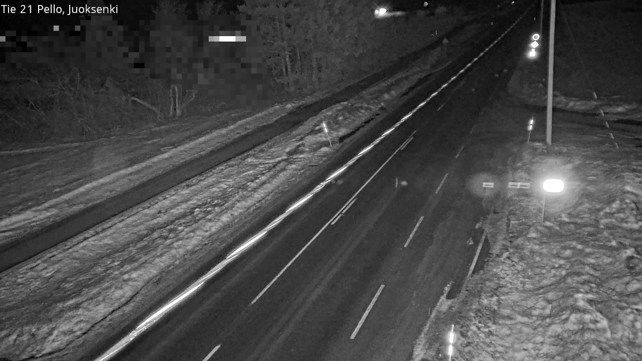 Kelikamerat Kuva Tie 21 Pello Juoksenki, Pello, Lappi