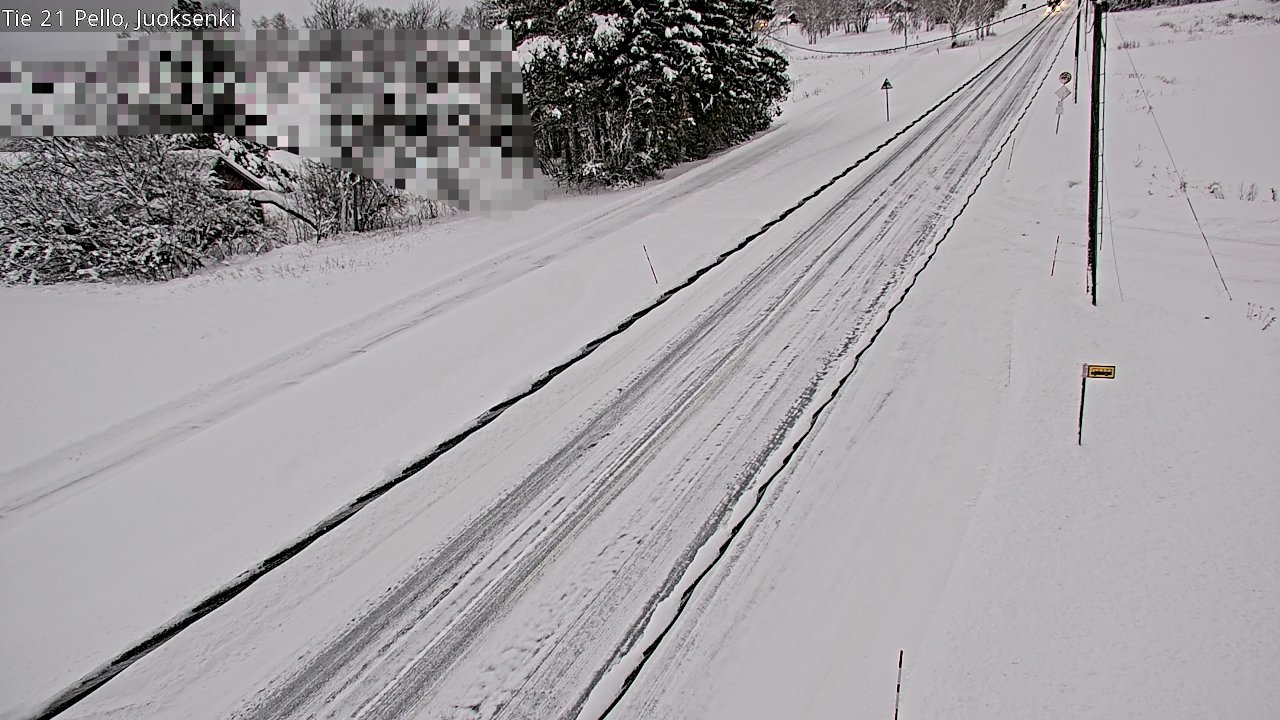 Kelikamerat Kuva Tie 21 Pello Juoksenki, Pello, Lappi