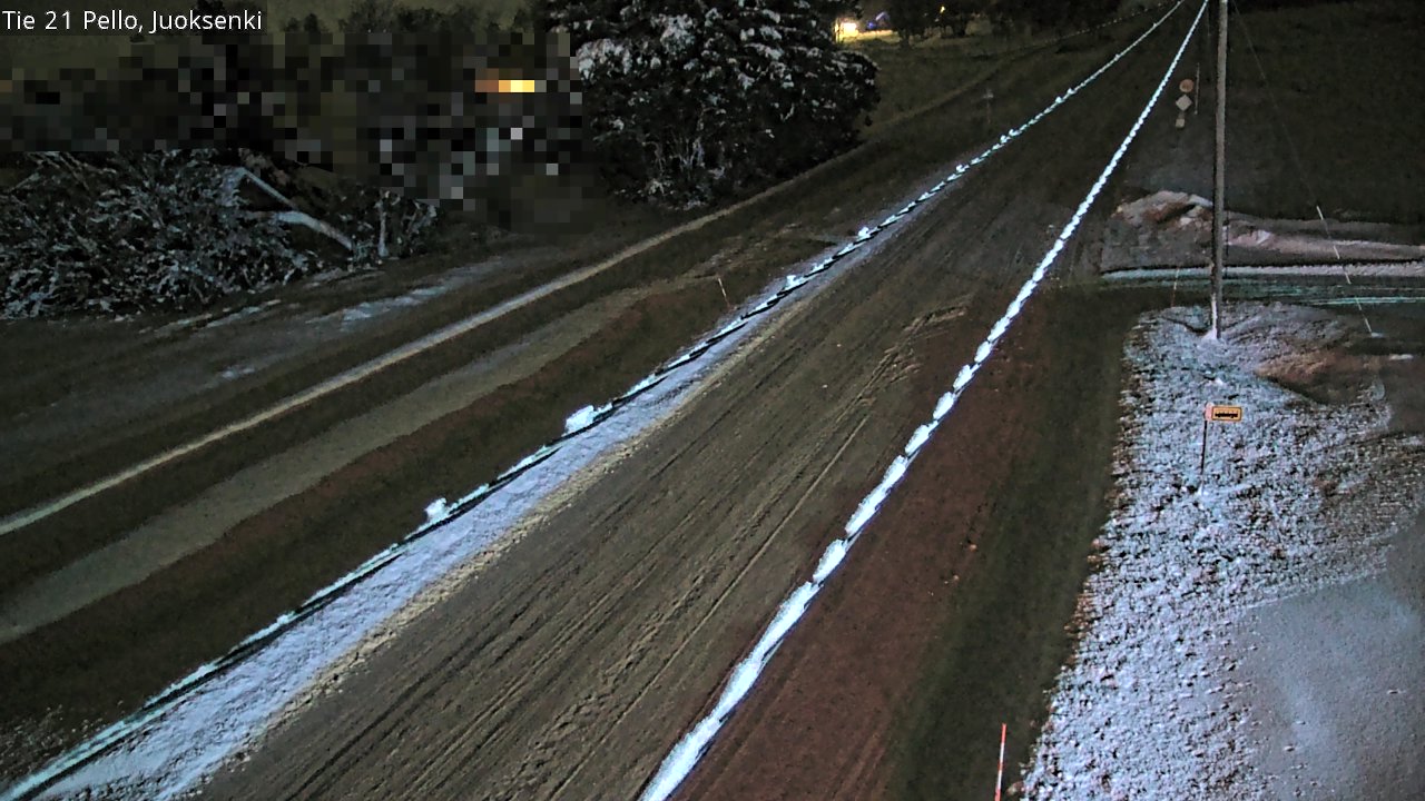 Kelikamerat Kuva Tie 21 Pello Juoksenki, Pello, Lappi