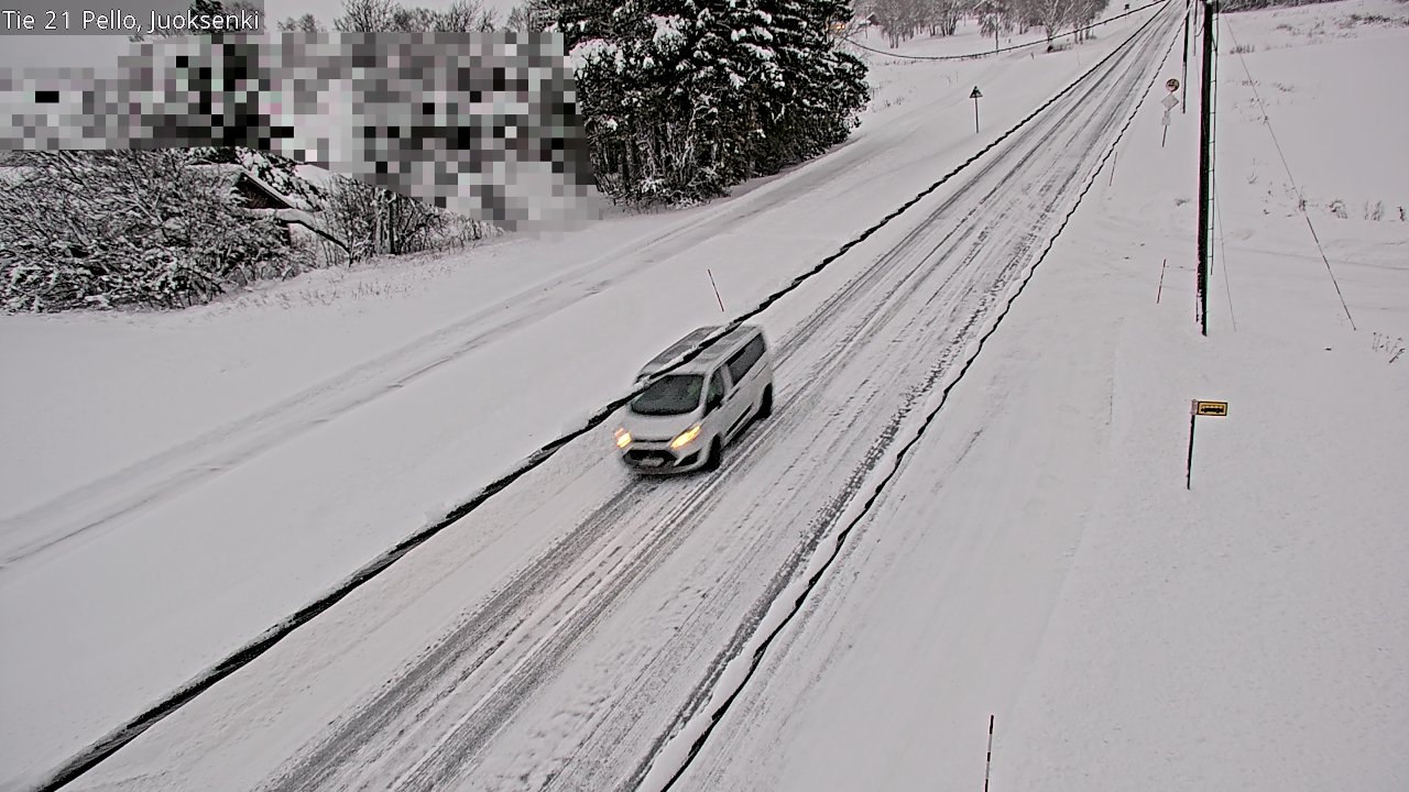 Kelikamerat Kuva Tie 21 Pello Juoksenki, Pello, Lappi