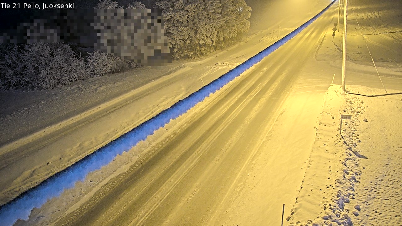 Kelikamerat Kuva Tie 21 Pello Juoksenki, Pello, Lappi
