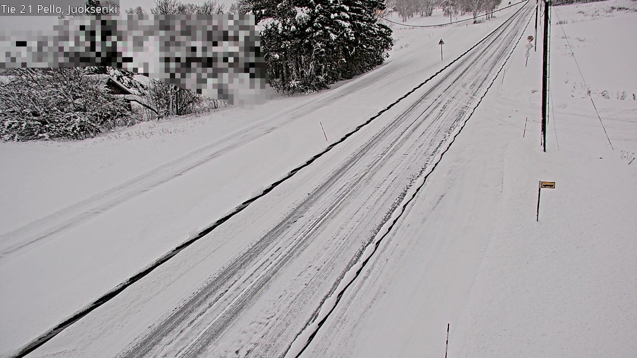 Kelikamerat Kuva Tie 21 Pello Juoksenki, Pello, Lappi