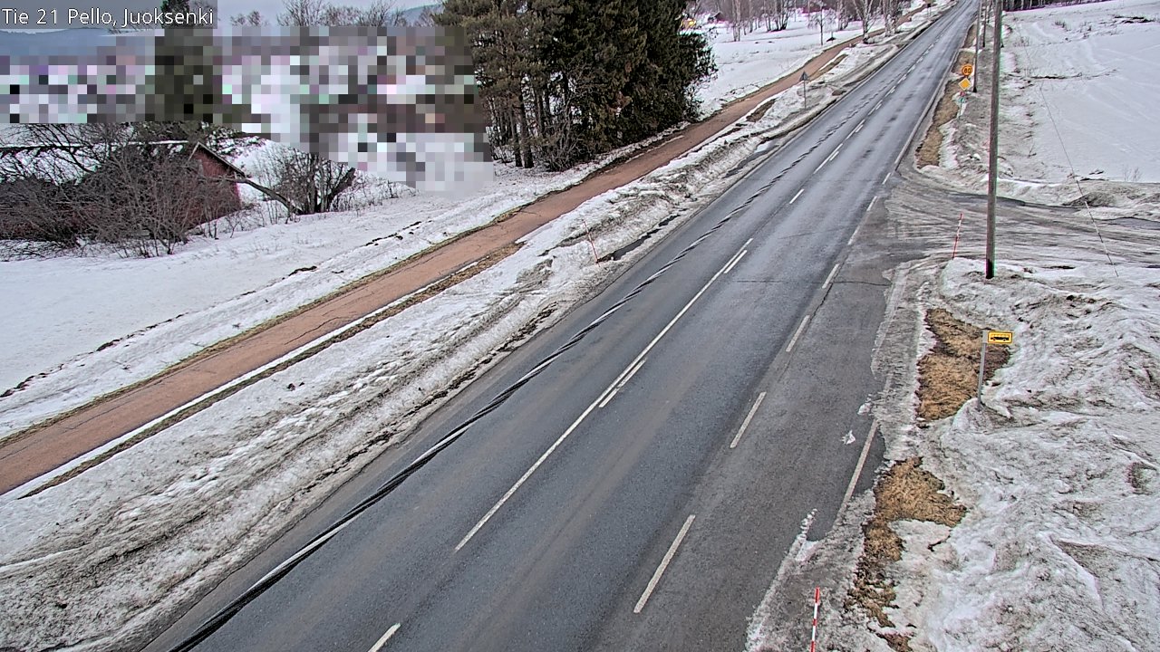 Kelikamerat Kuva Tie 21 Pello Juoksenki, Pello, Lappi