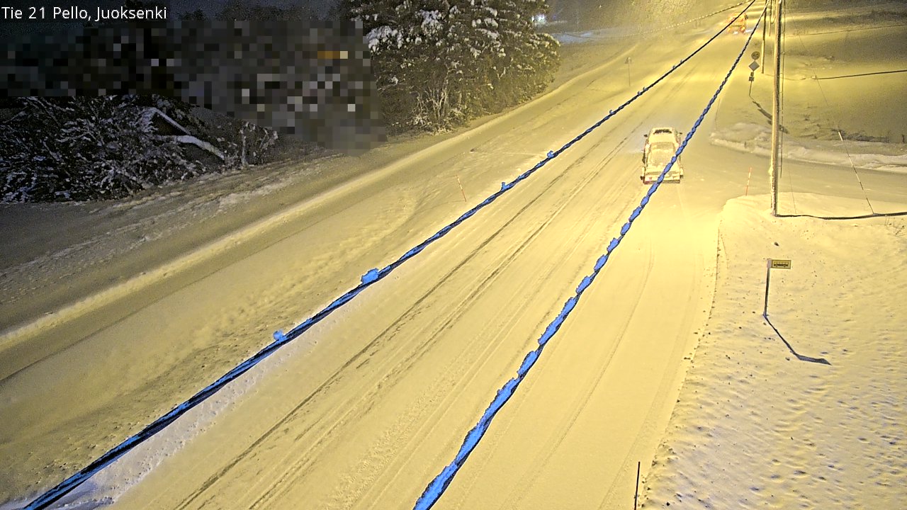 Kelikamerat Kuva Tie 21 Pello Juoksenki, Pello, Lappi