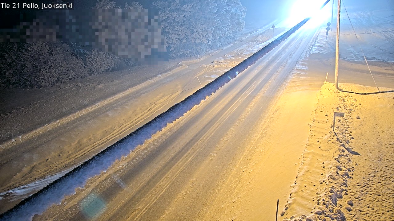 Kelikamerat Kuva Tie 21 Pello Juoksenki, Pello, Lappi