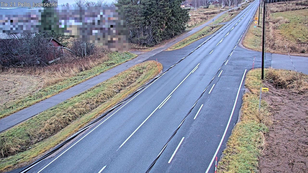 Kelikamerat Kuva Tie 21 Pello Juoksenki, Pello, Lappi