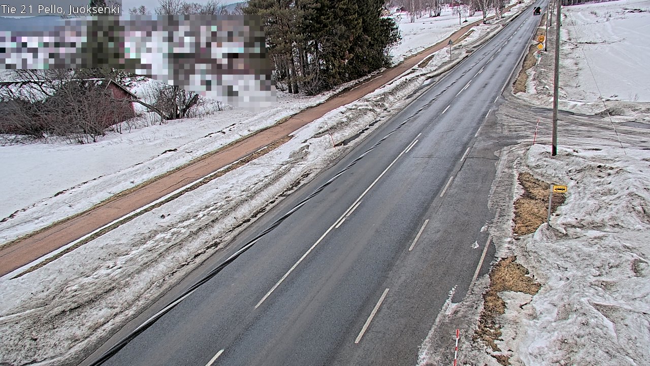 Kelikamerat Kuva Tie 21 Pello Juoksenki, Pello, Lappi