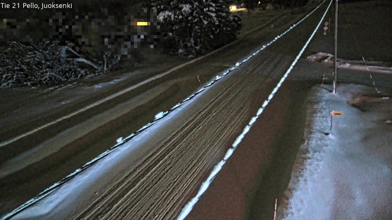 Kelikamerat Kuva Tie 21 Pello Juoksenki, Pello, Lappi