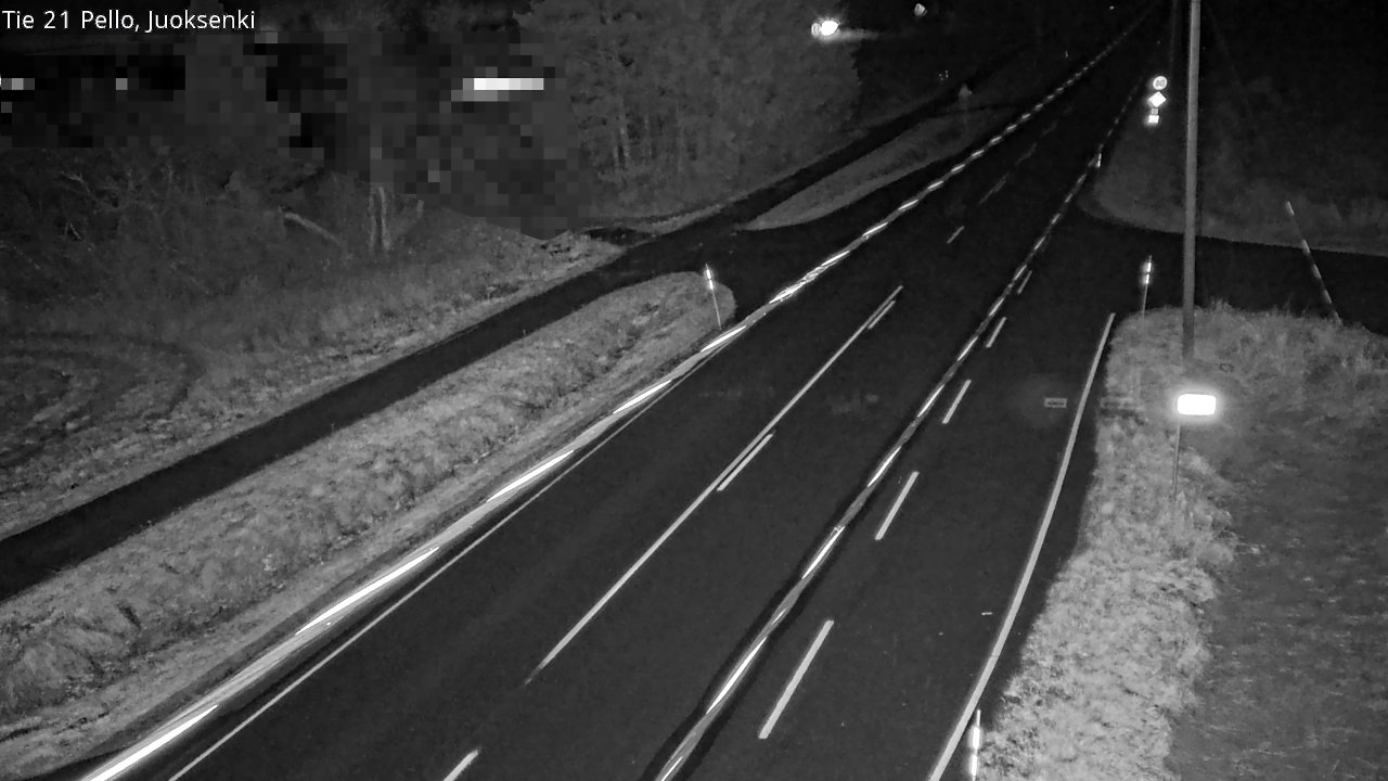 Kelikamerat Kuva Tie 21 Pello Juoksenki, Pello, Lappi