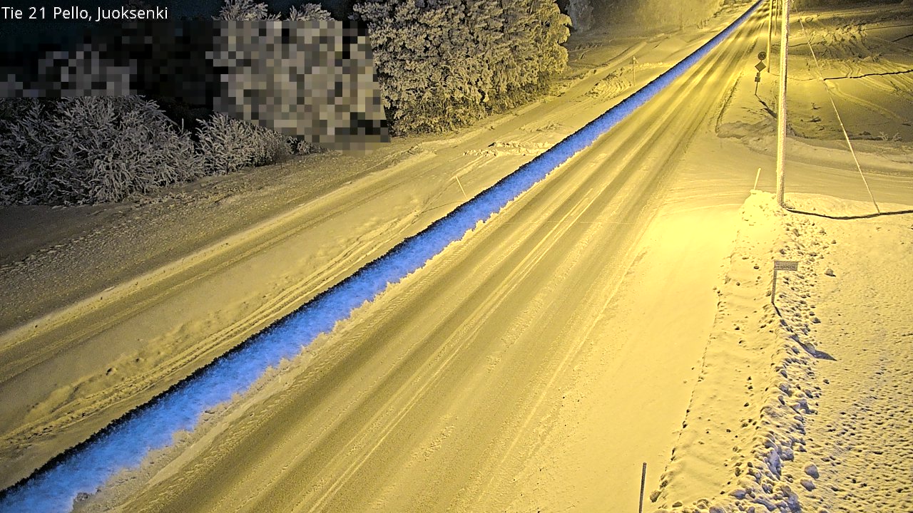 Kelikamerat Kuva Tie 21 Pello Juoksenki, Pello, Lappi