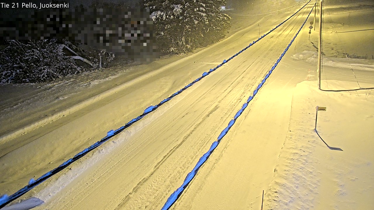 Kelikamerat Kuva Tie 21 Pello Juoksenki, Pello, Lappi