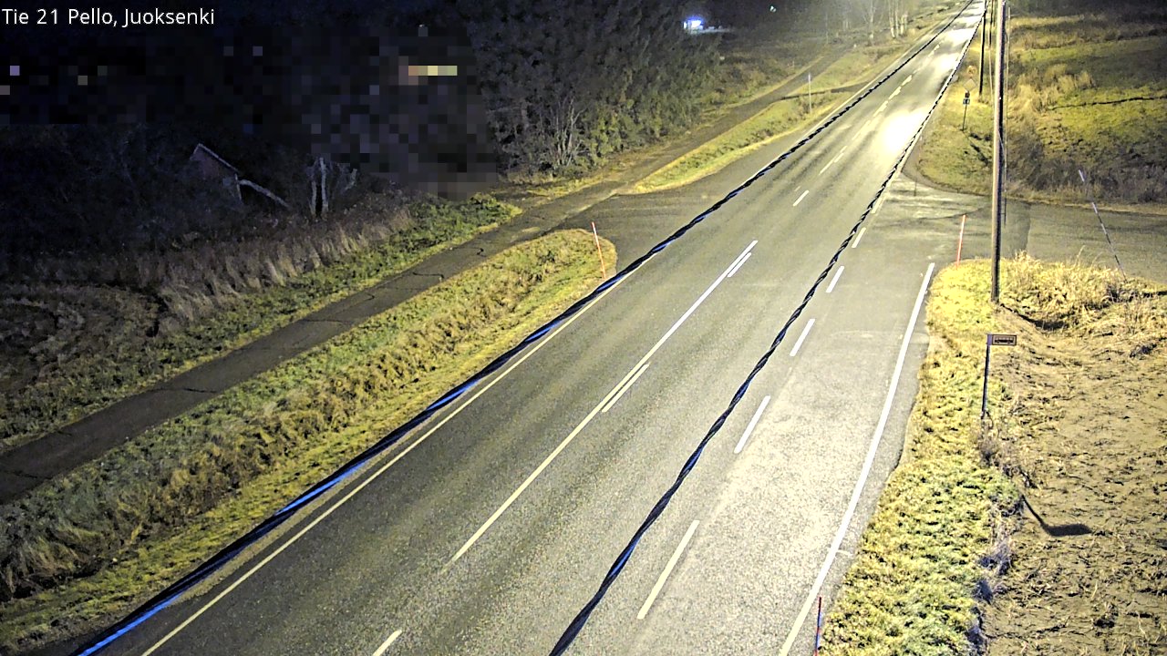 Kelikamerat Kuva Tie 21 Pello Juoksenki, Pello, Lappi