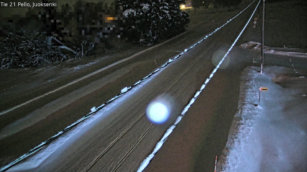 Kelikamerat Kuva Tie 21 Pello Juoksenki, Pello, Lappi