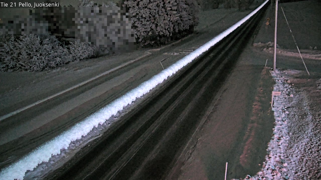 Kelikamerat Kuva Tie 21 Pello Juoksenki, Pello, Lappi