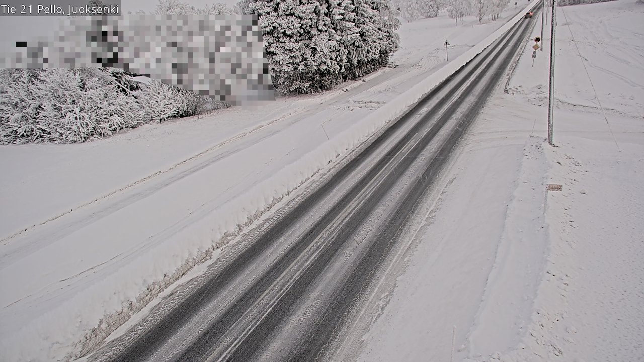 Kelikamerat Kuva Tie 21 Pello Juoksenki, Pello, Lappi