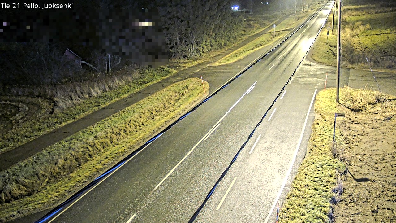 Kelikamerat Kuva Tie 21 Pello Juoksenki, Pello, Lappi