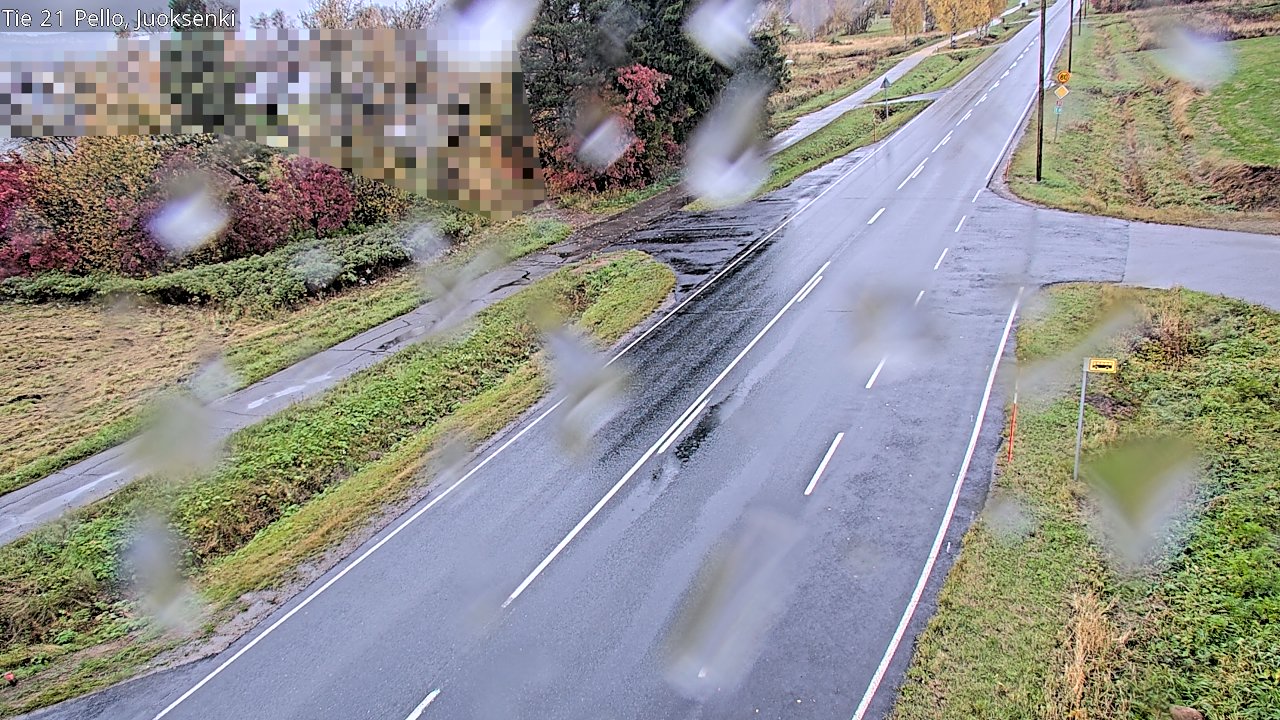Weather Camera Image Road 21 Pello Juoksenki, Pello, Lappi