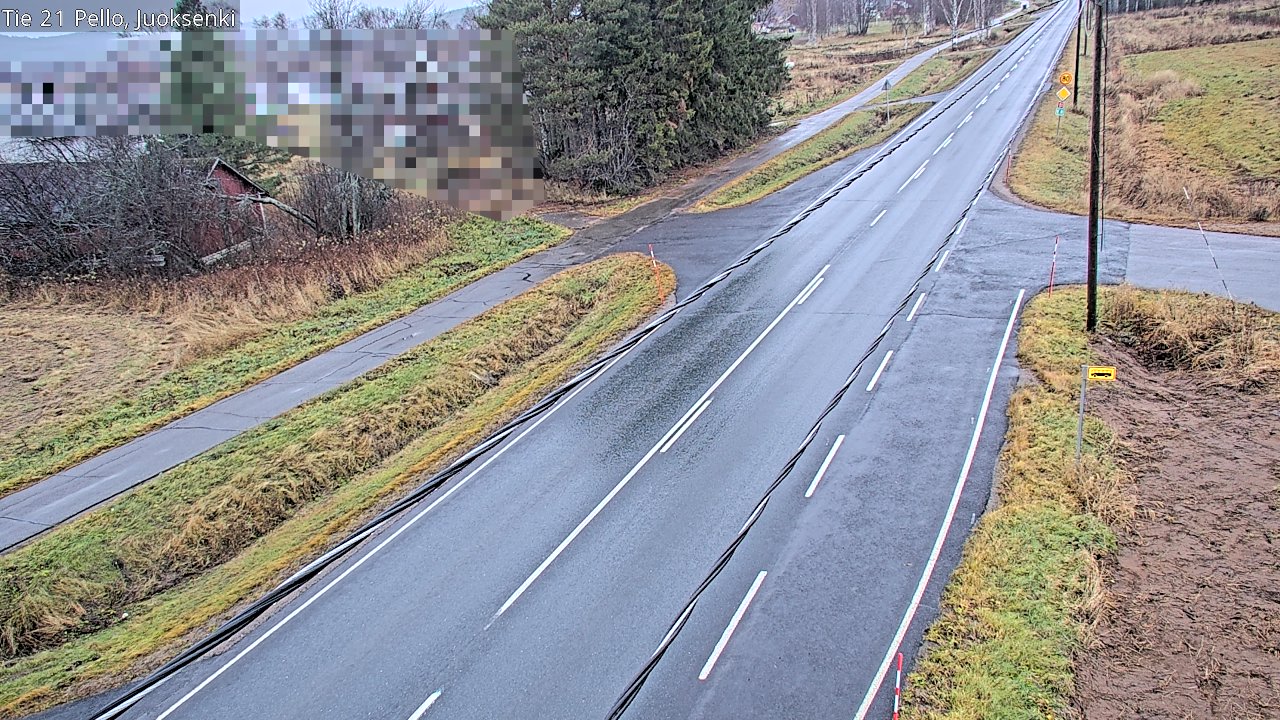 Kelikamerat Kuva Tie 21 Pello Juoksenki, Pello, Lappi