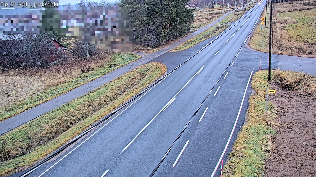 Kelikamerat Kuva Tie 21 Pello Juoksenki, Pello, Lappi