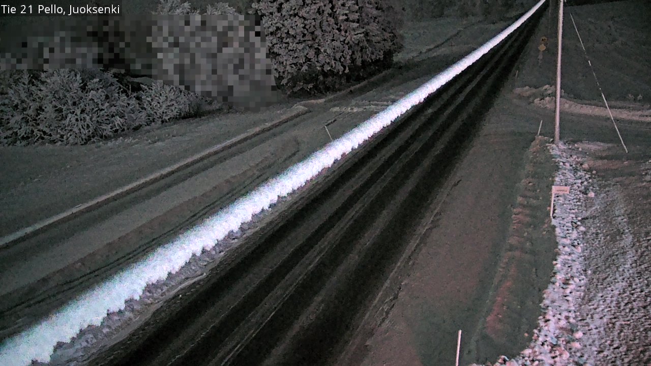 Kelikamerat Kuva Tie 21 Pello Juoksenki, Pello, Lappi