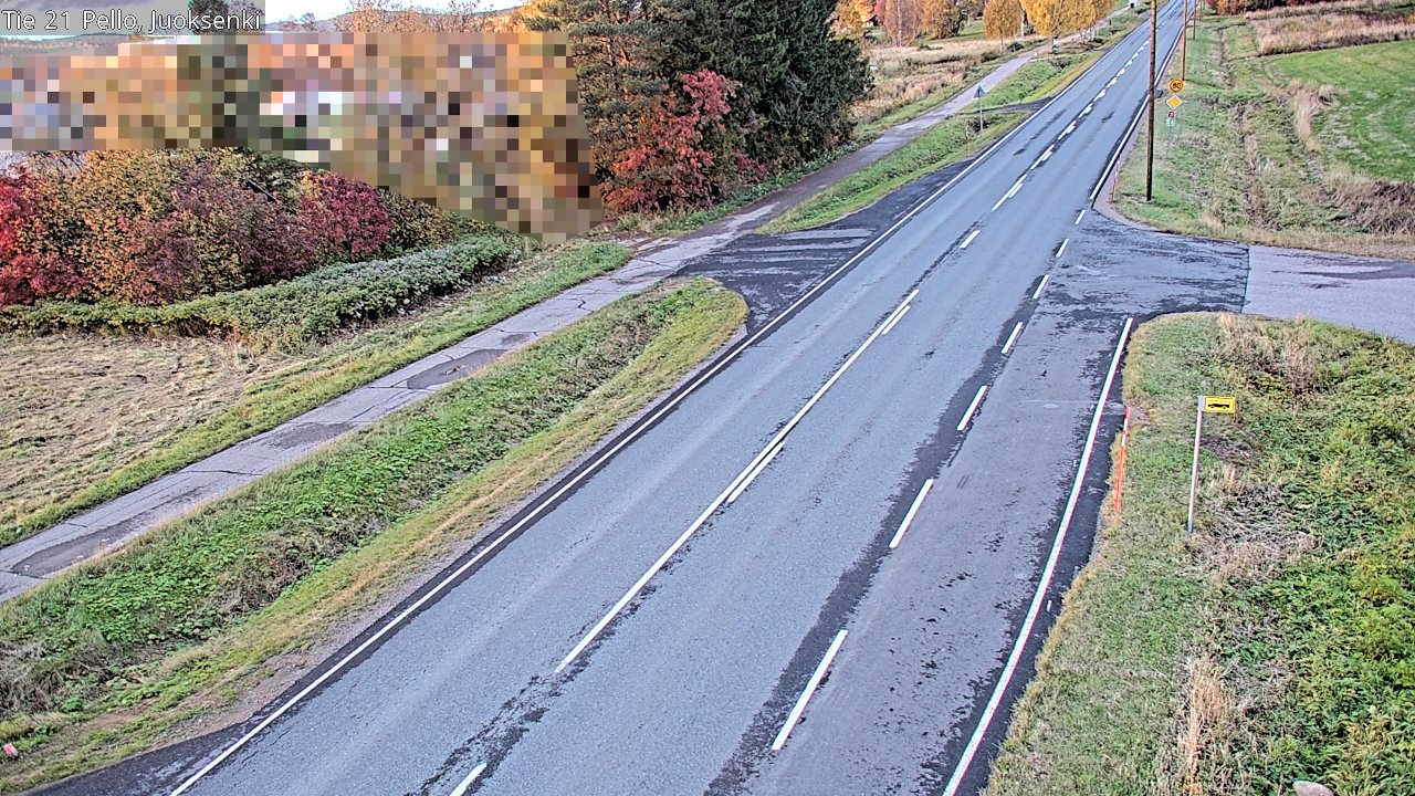 Kelikamerat Kuva Tie 21 Pello Juoksenki, Pello, Lappi