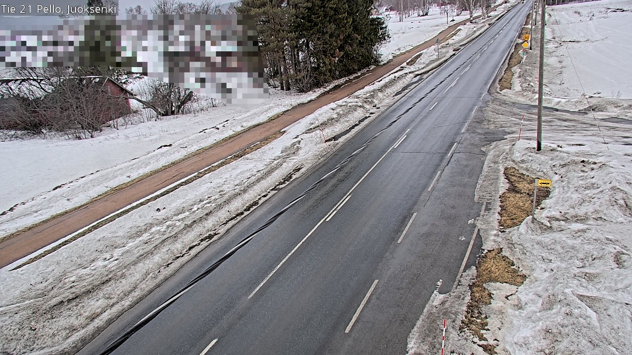 Kelikamerat Kuva Tie 21 Pello Juoksenki, Pello, Lappi