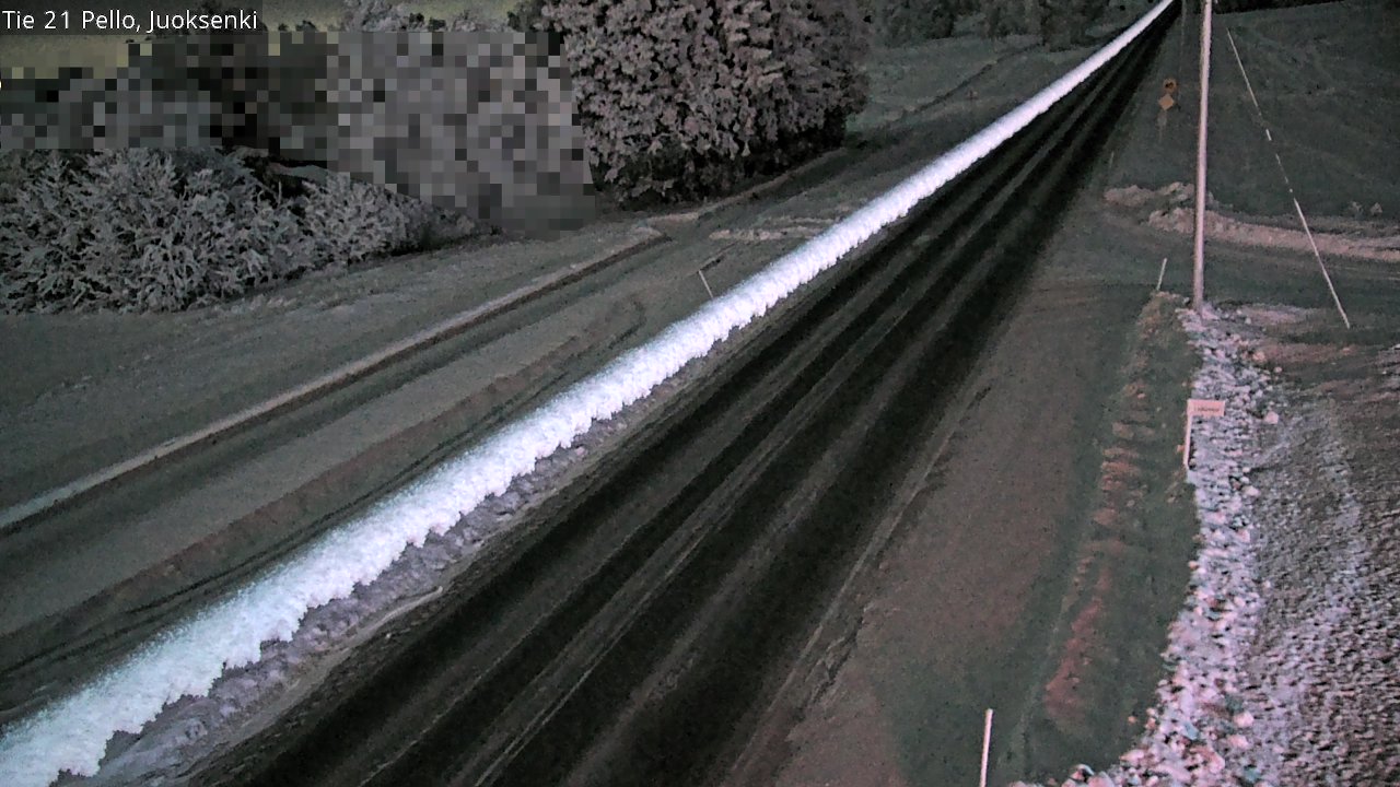 Kelikamerat Kuva Tie 21 Pello Juoksenki, Pello, Lappi